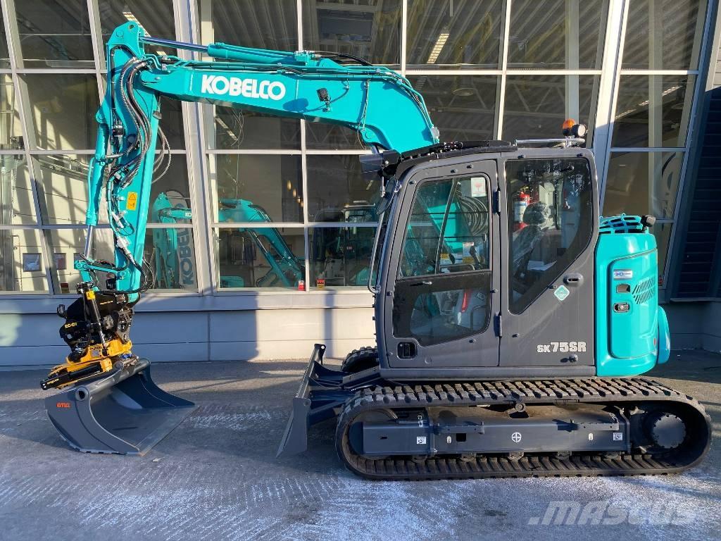 Kobelco SK75SR-7 Gravemaskiner på larvebånd