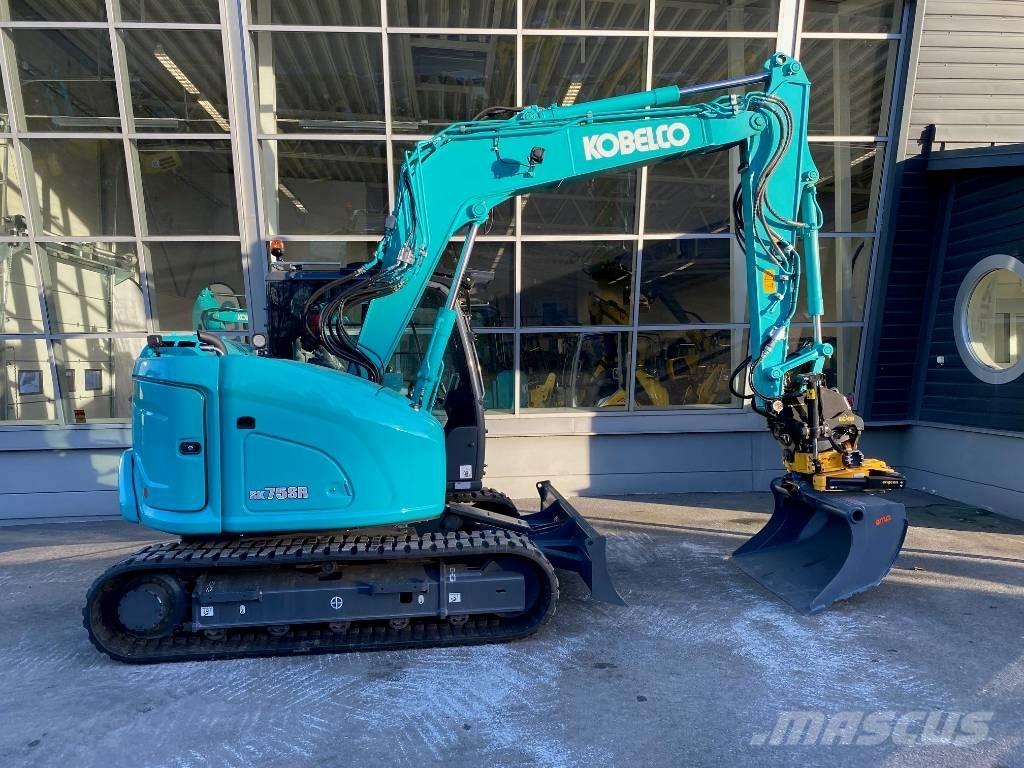 Kobelco SK75SR-7 Gravemaskiner på larvebånd