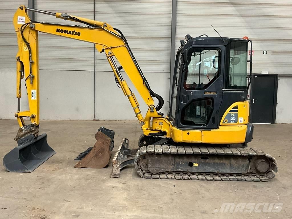 Komatsu PC 55 MR-3 Minigravemaskiner