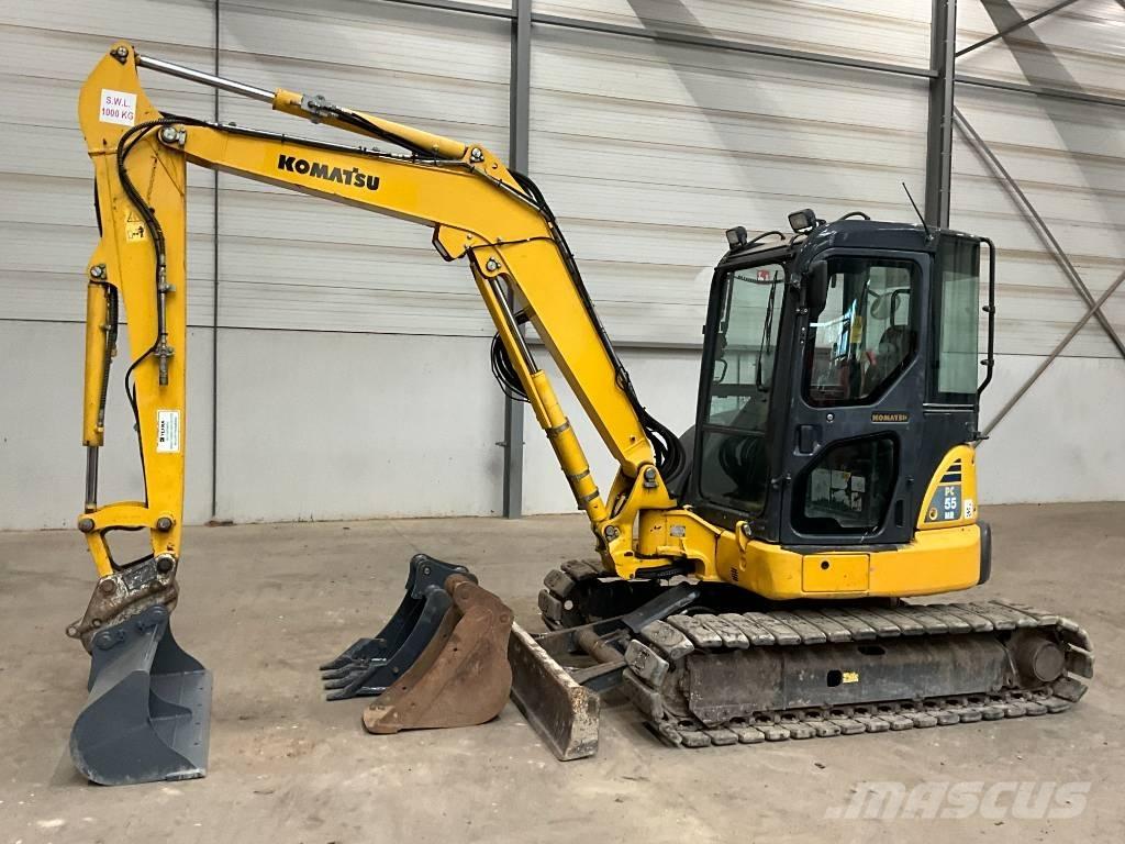 Komatsu PC 55 MR-3 Minigravemaskiner