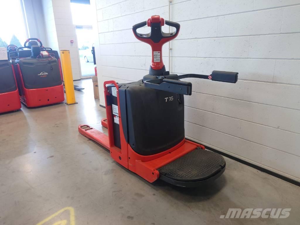 Linde T16P/1151-02 El-palleløftere med platform