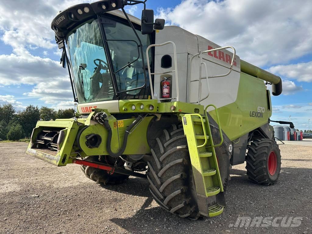 CLAAS Lexion 670 Mejetærskere