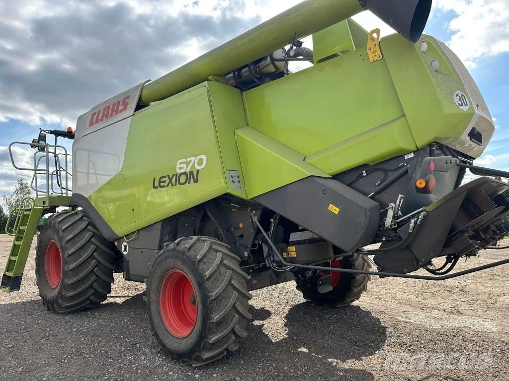 CLAAS Lexion 670 Mejetærskere