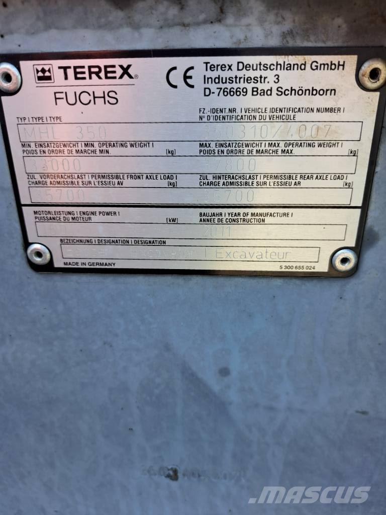 Fuchs MHL350E + Polyp Materialehåndteringsmaskiner