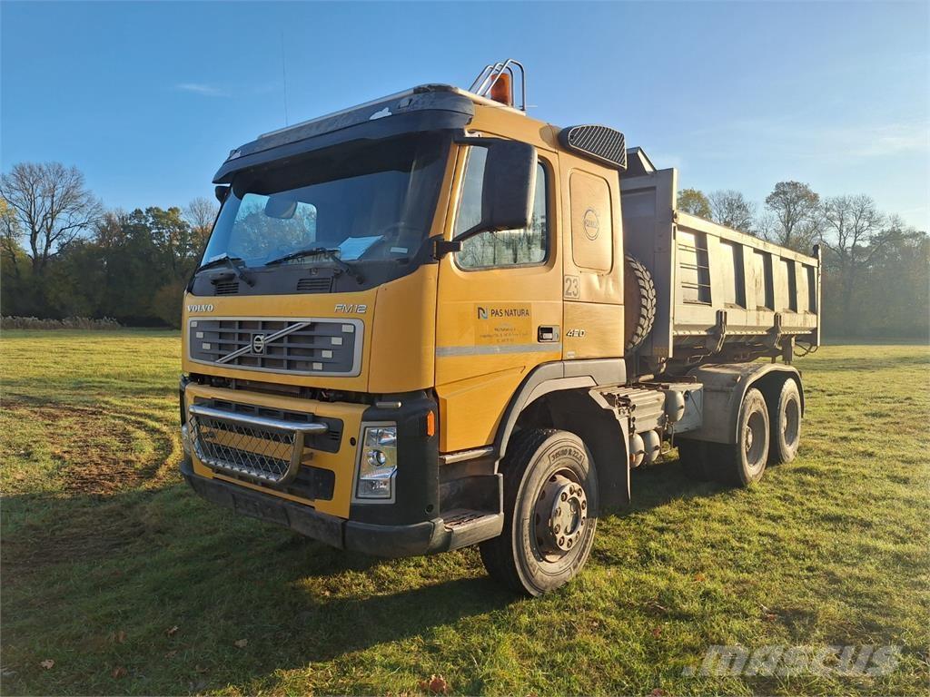 Volvo FM12 420 6X6 Lastbiler med tip