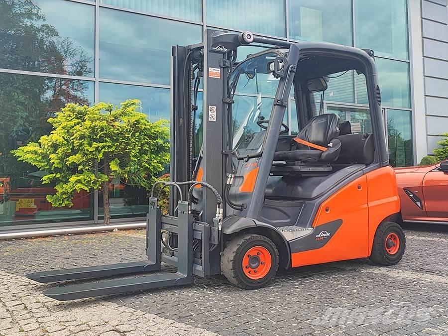 Linde H14T-01 LPG gaffeltrucks
