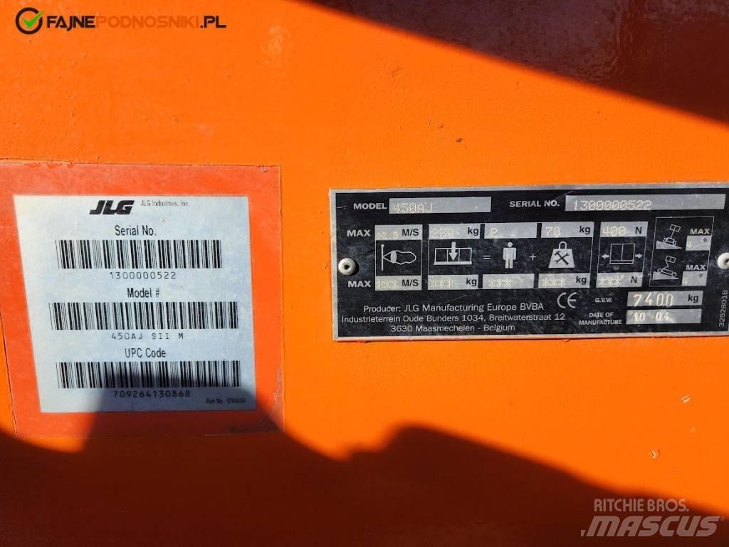JLG 450 AJ II Bomlifte med knækarm