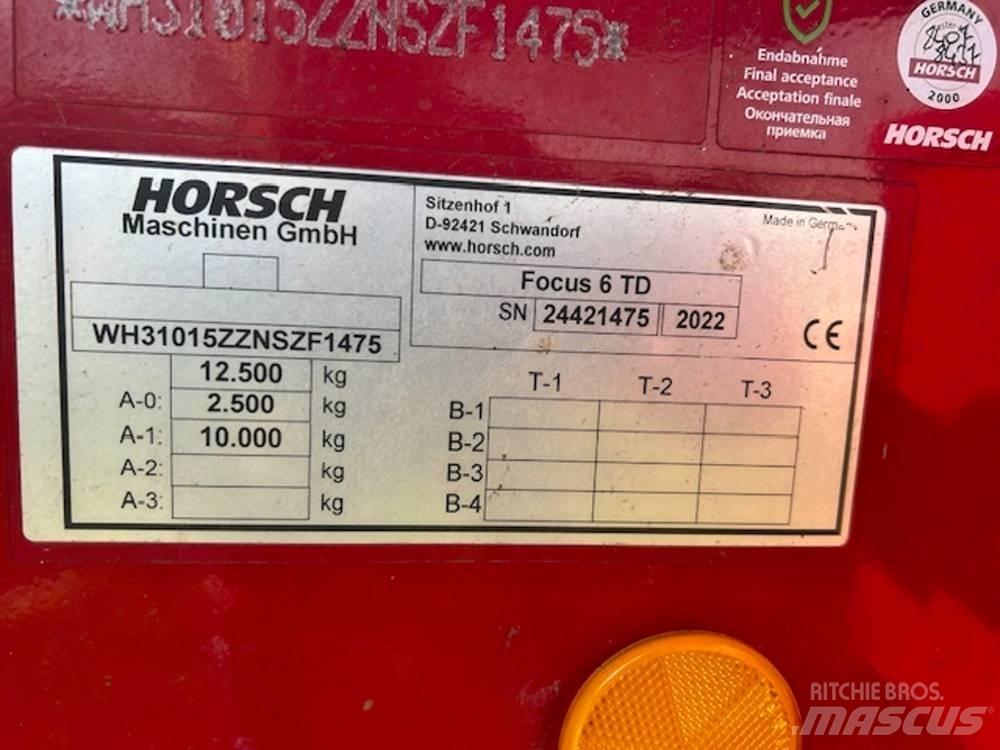 Horsch Focus 6 TD Kombi-såmaskiner