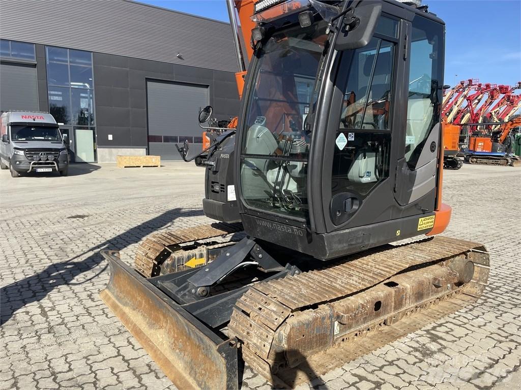 Hitachi ZX 85 US-6 Midi-gravemaskiner 7t - 12t