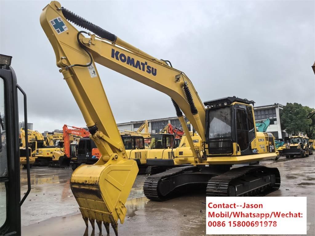 Komatsu PC210 Gravemaskiner på larvebånd