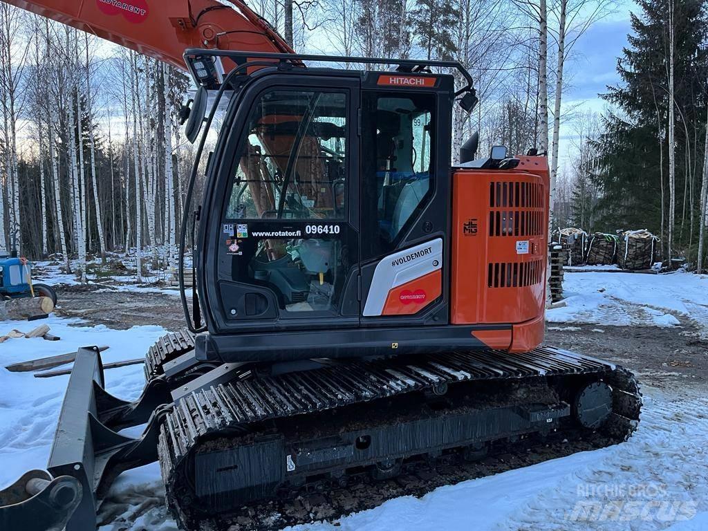 Hitachi ZX135US-7 Gravemaskiner på larvebånd