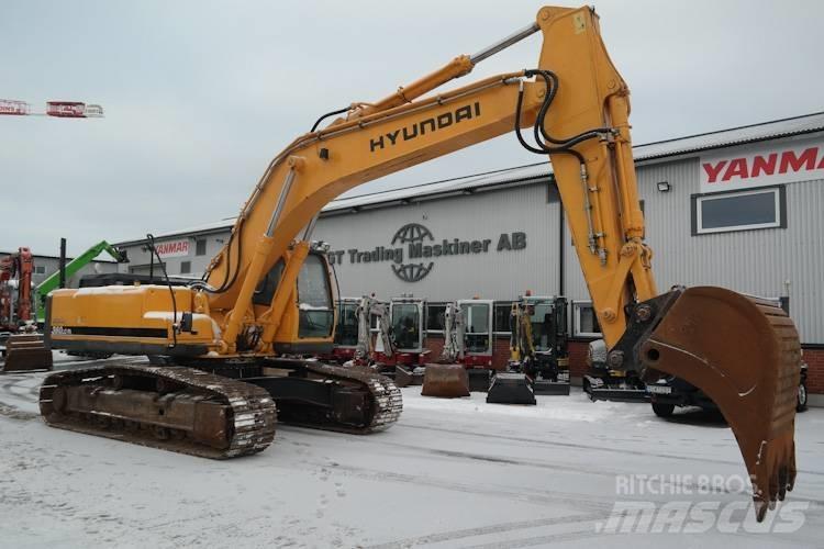 Hyundai R360L-7 Gravemaskiner på larvebånd