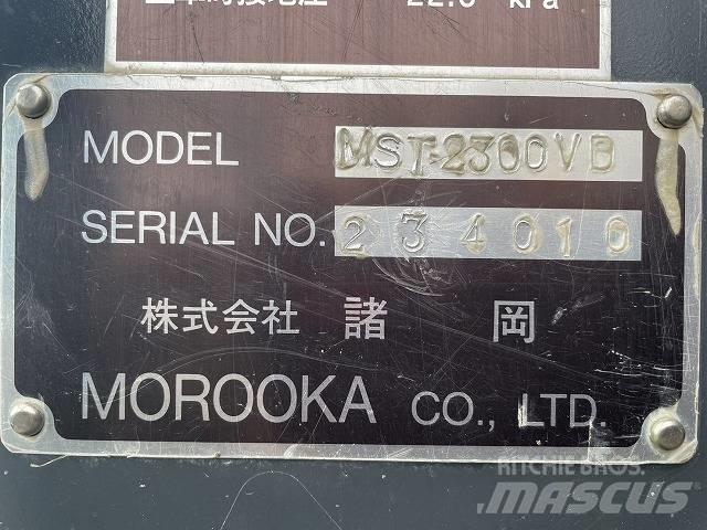 Morooka MST-2300VD Bælte-tipvogn