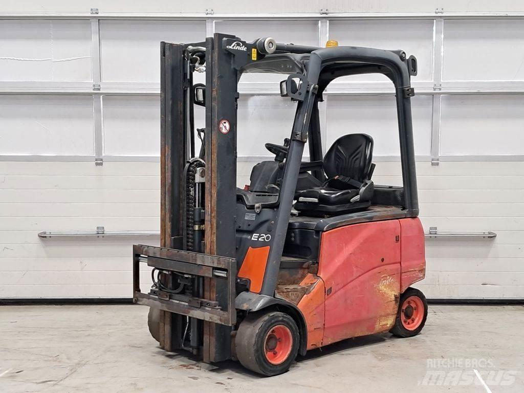 Linde E20PH-01 El gaffeltrucks