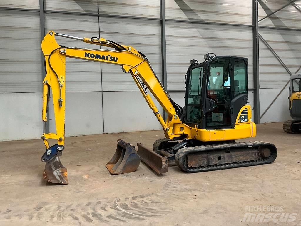 Komatsu PC 55 MR Minigravemaskiner