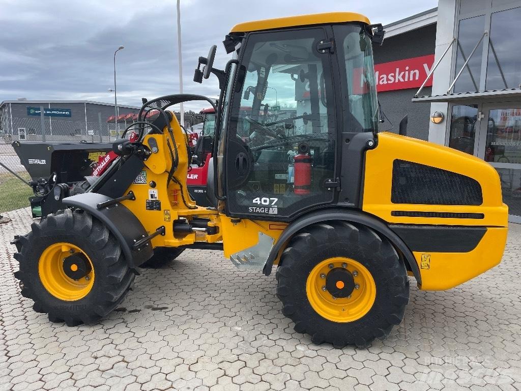 JCB 407 Læssemaskiner på hjul