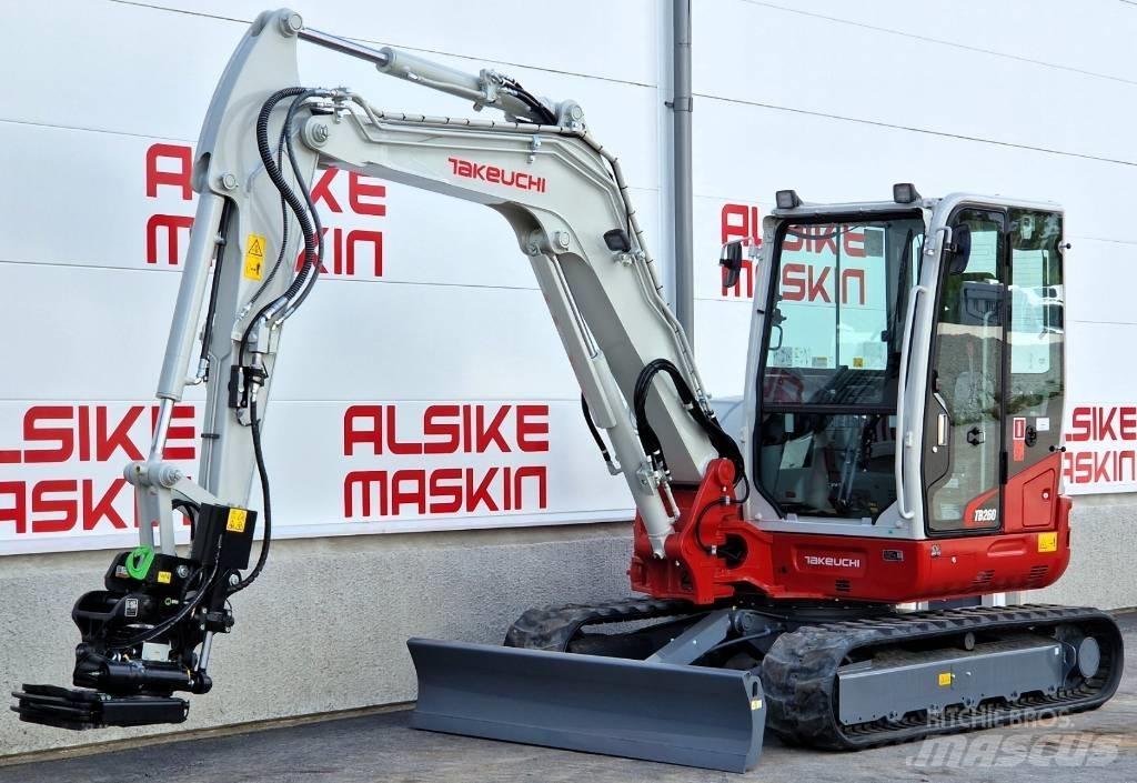 Takeuchi TB 260 Minigravemaskiner
