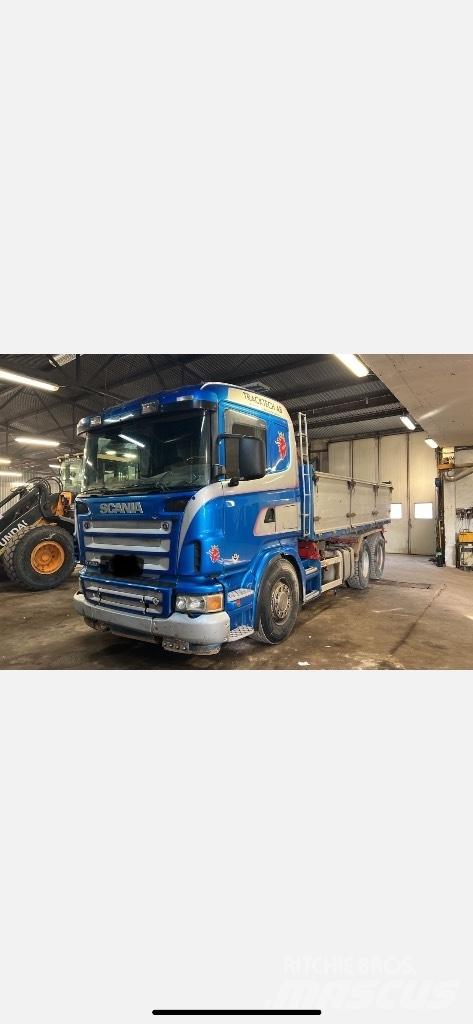 Scania R 620 Lastbiler med tip