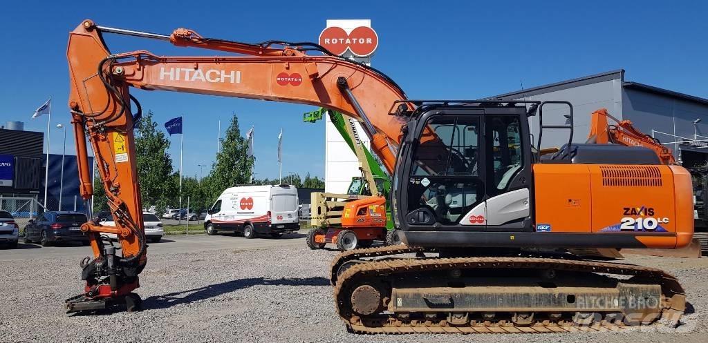 Hitachi ZX 210 LC-6 Gravemaskiner på larvebånd