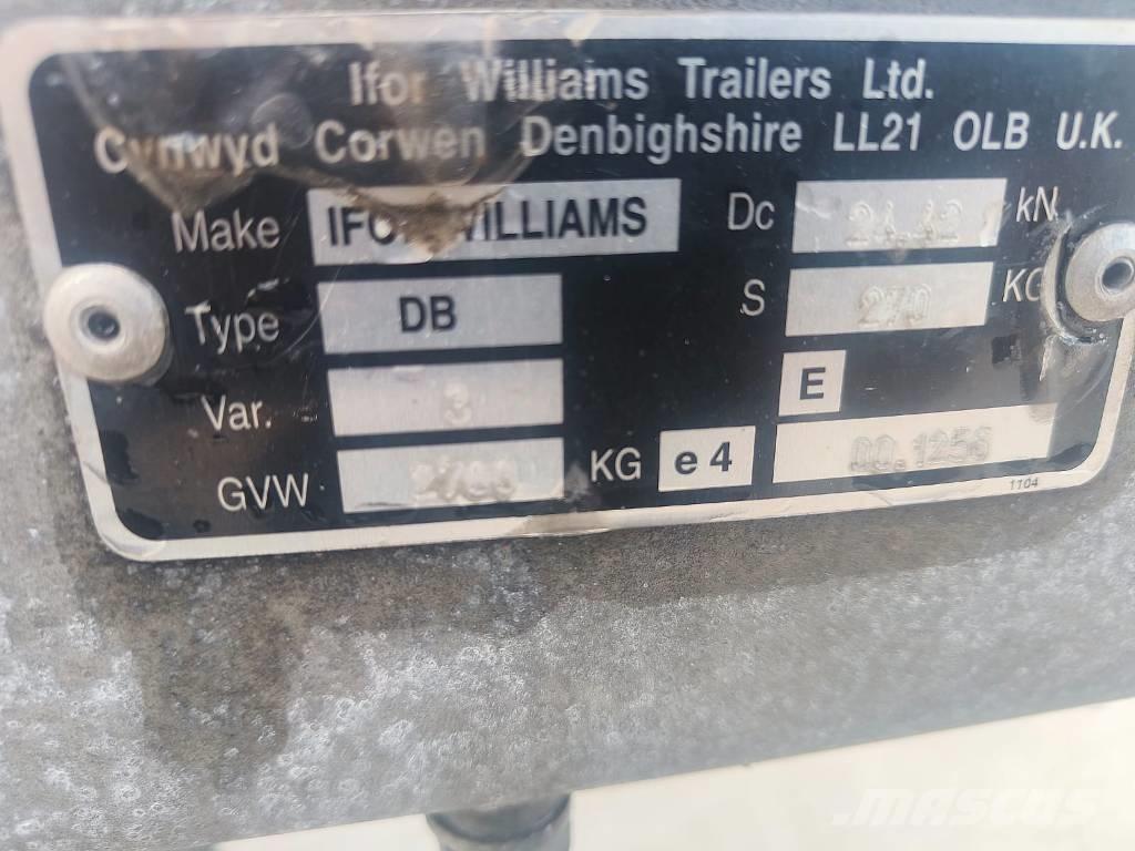 Ifor Williams GX 84 Andre anhængere