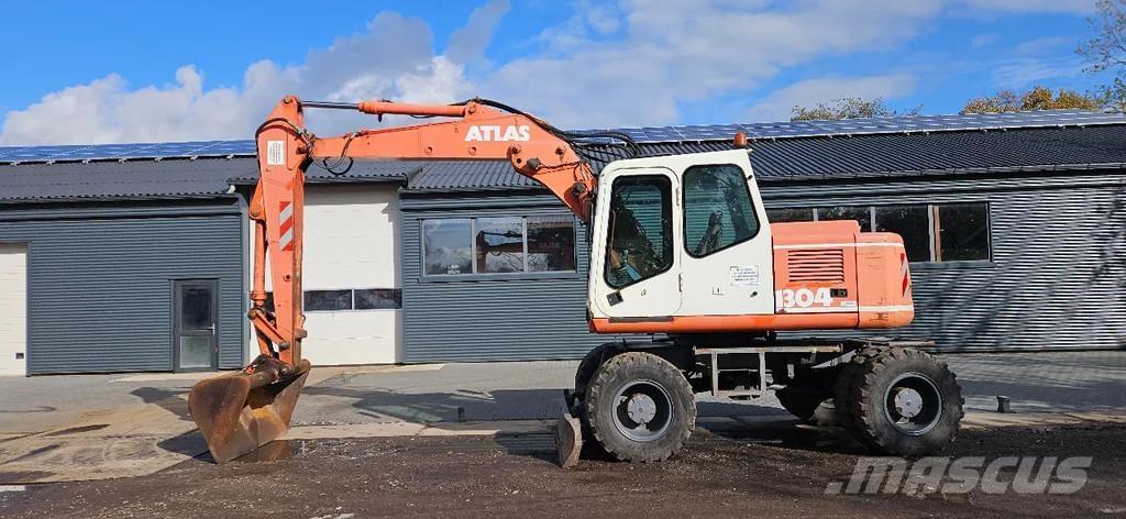 Atlas 1304 Gravemaskiner på hjul
