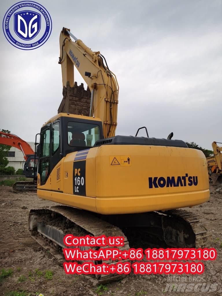Komatsu PC 160-7 Gravemaskiner på larvebånd