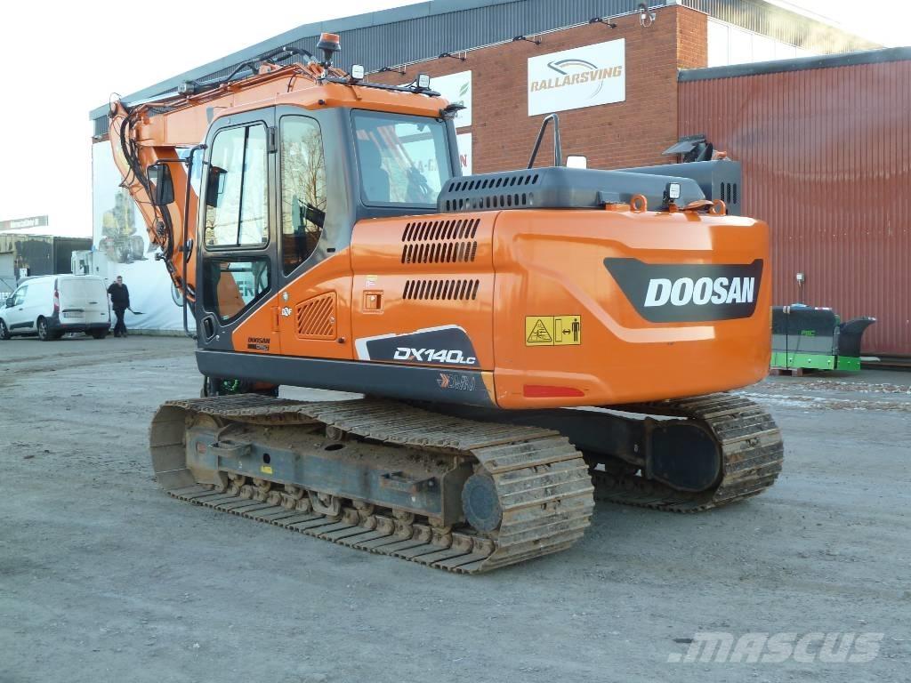 Doosan DX140LC-5 Gravemaskiner på larvebånd