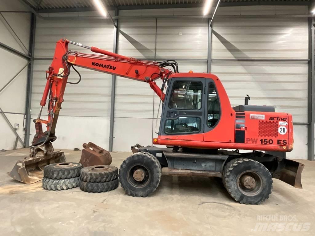 Komatsu PW 150ES-6K Gravemaskiner på hjul