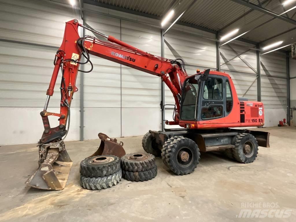 Komatsu PW 150ES-6K Gravemaskiner på hjul