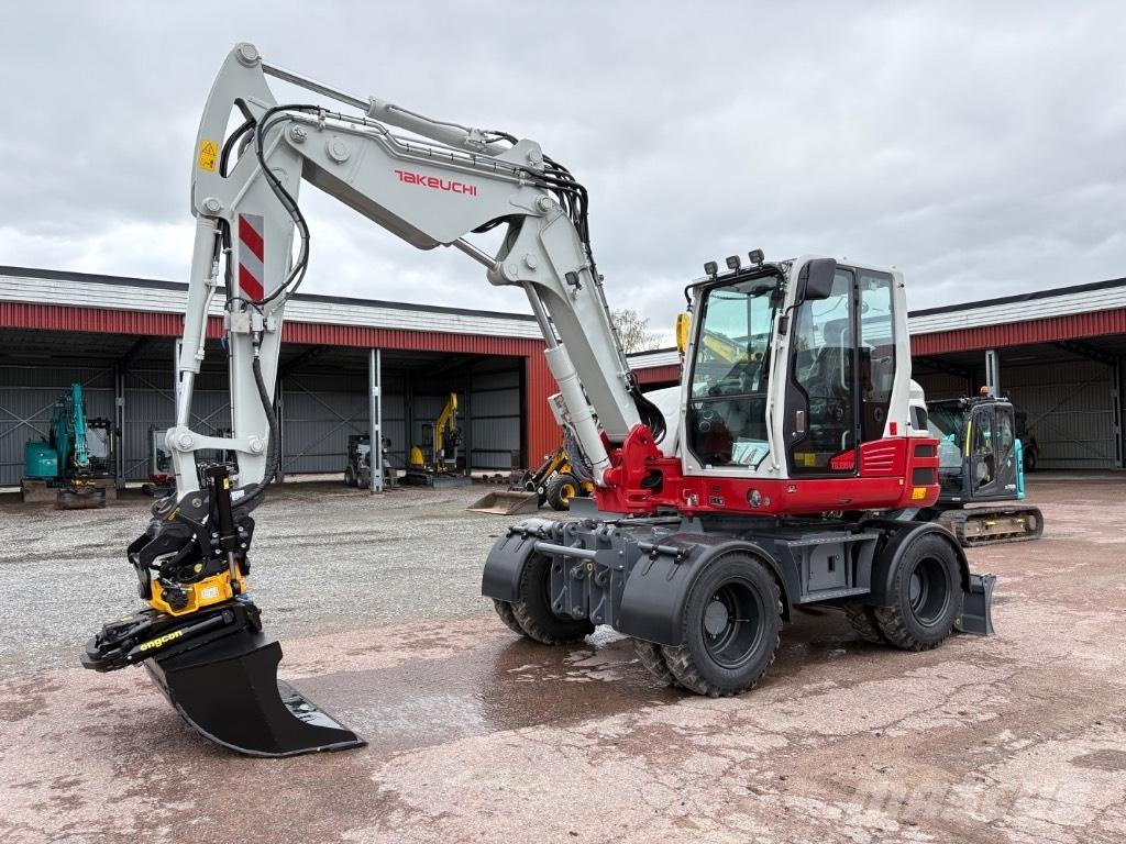 Takeuchi TB395W Gravemaskiner på hjul