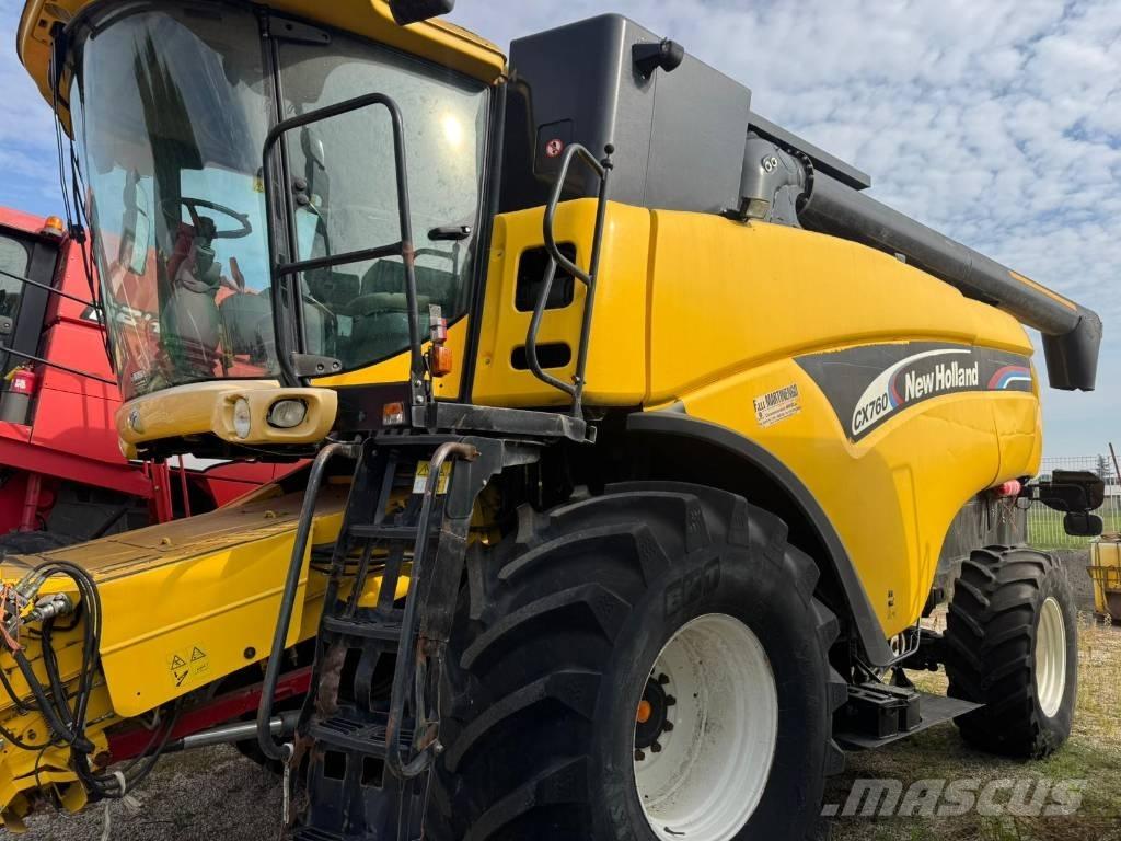New Holland CX 760 Mejetærskere