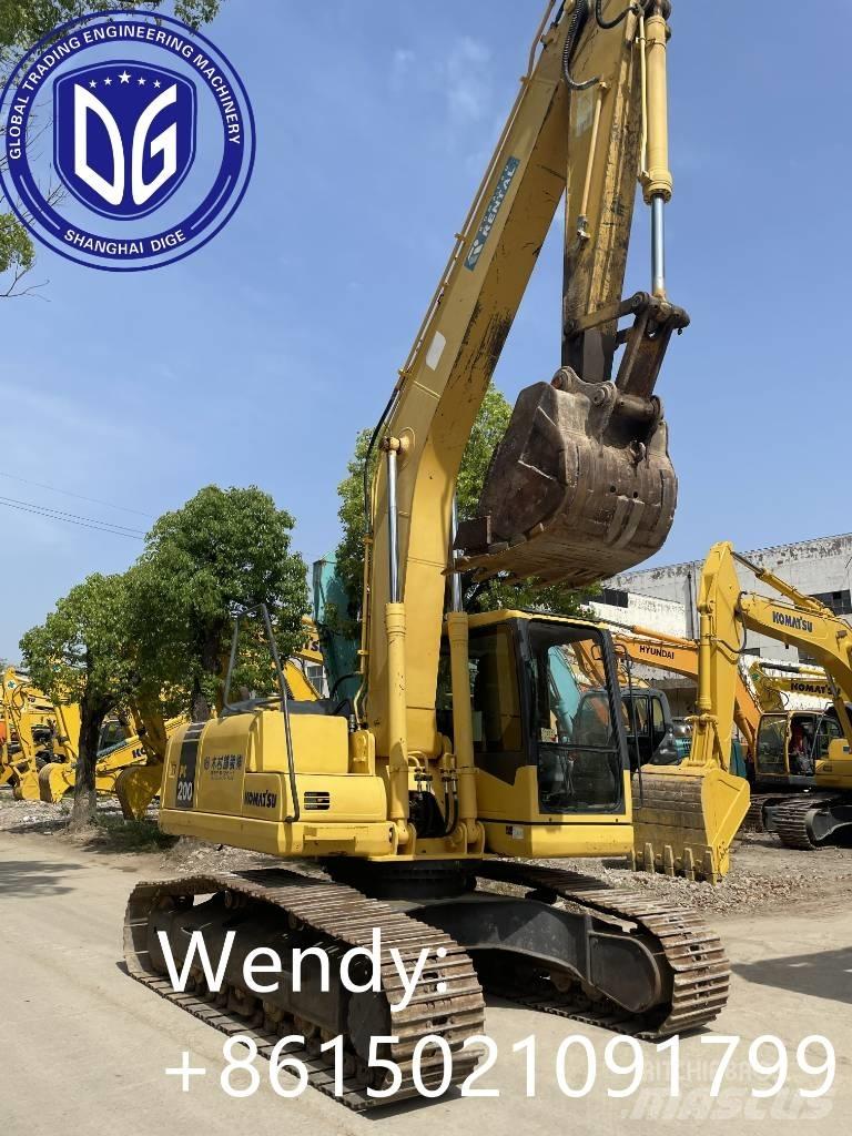 Komatsu PC 200-7 Gravemaskiner på larvebånd