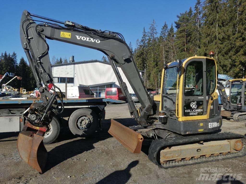 Volvo ECR 88 PLUS Midi-gravemaskiner 7t - 12t