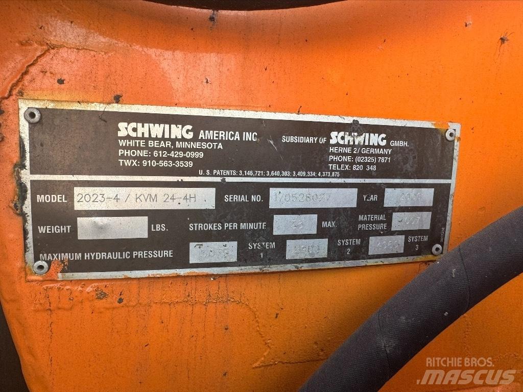 Schwing KVM 24-4H Betonpumper
