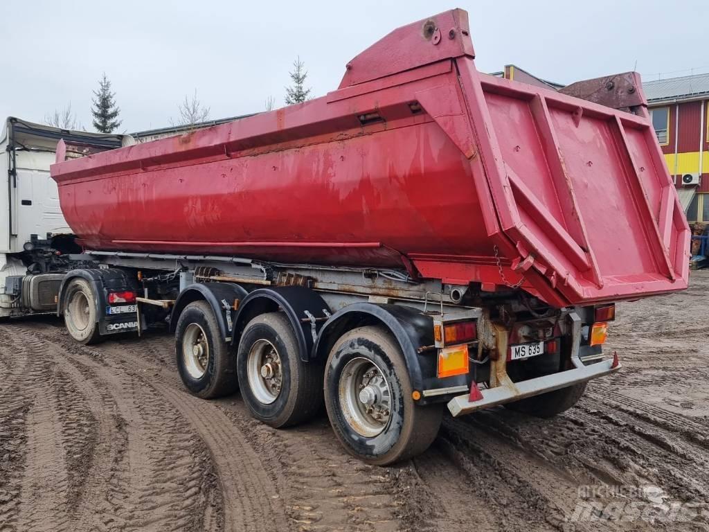 Schmitz OVRIGA Skip loader semi-trailere