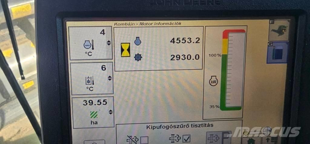 John Deere T 550 Mejetærskere