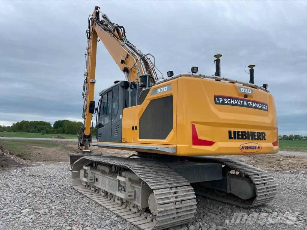 Liebherr R926 Gravemaskiner med lang gravebom