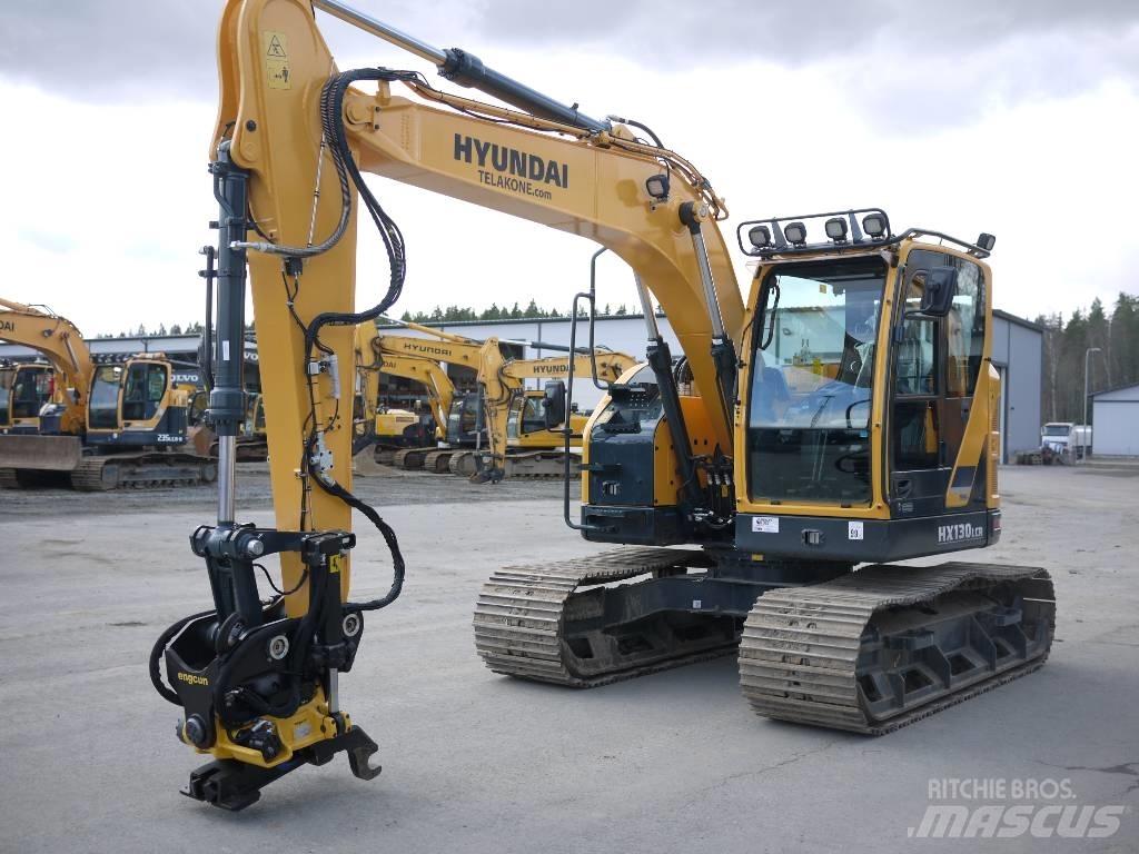 Hyundai HX 130 LCR Gravemaskiner på larvebånd