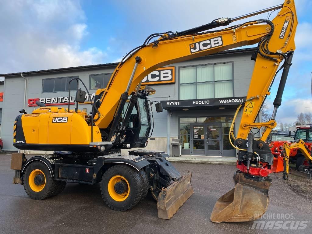 JCB JS 175 W T4i Gravemaskiner på hjul
