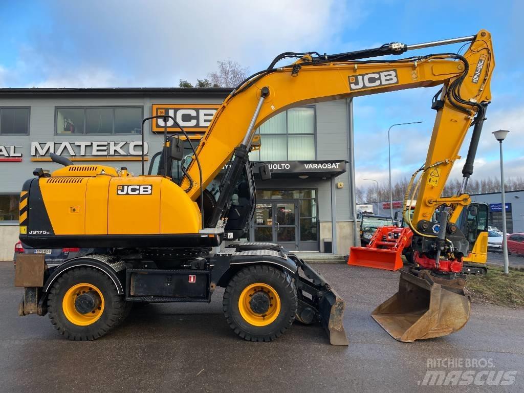 JCB JS 175 W T4i Gravemaskiner på hjul
