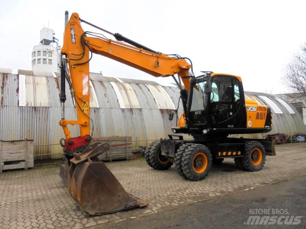 JCB JS 175 W Gravemaskiner på hjul