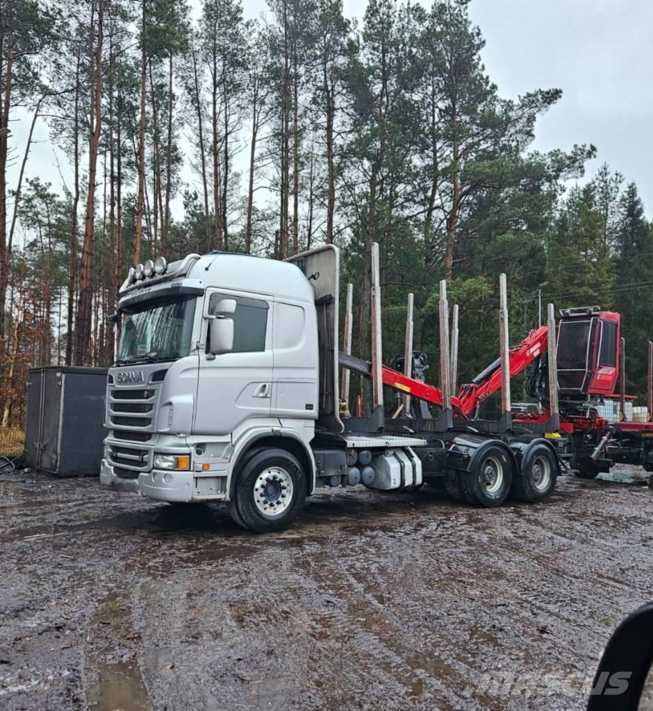 Scania R 730 Tømmertransport