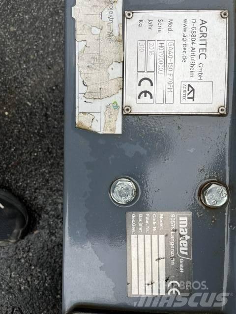 Matev GA40-160FZ0FM Monterede og efterspændte slåmaskiner