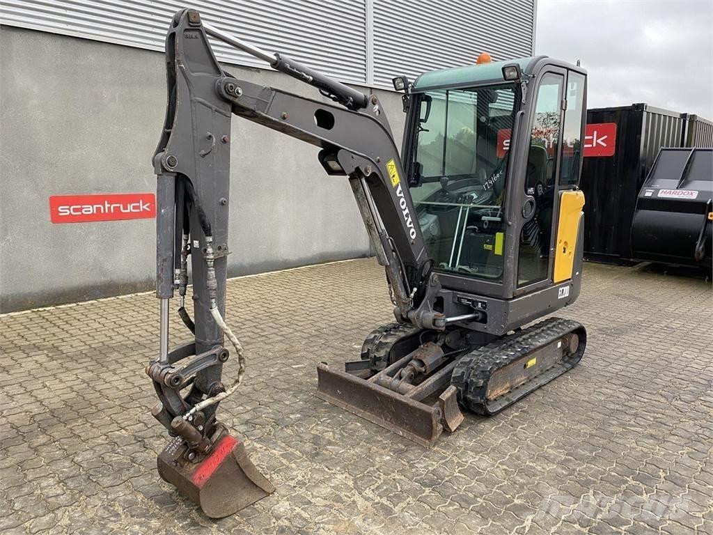 Volvo EC20D Gravemaskiner på hjul