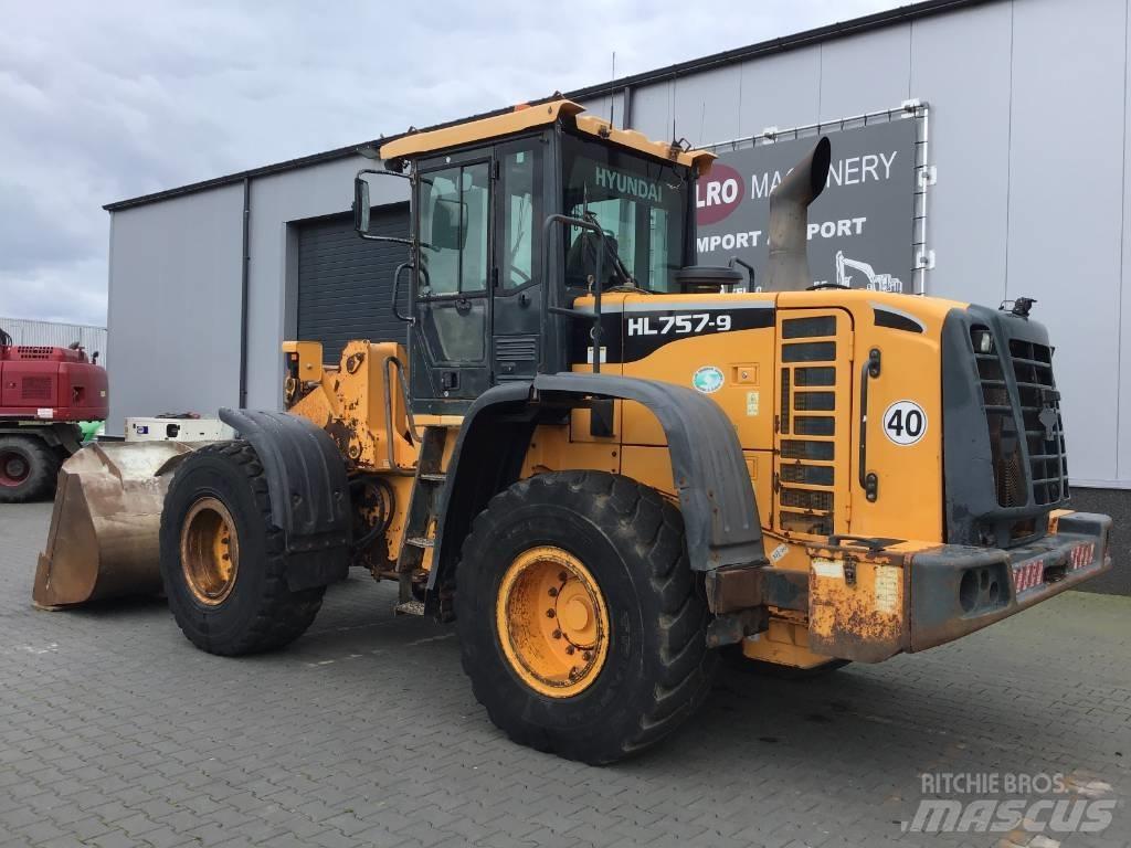 Hyundai HL 757-9 Læssemaskiner på hjul