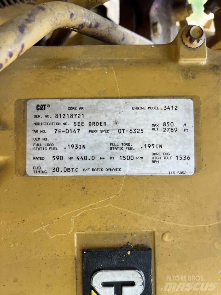 CAT 3412 Dieselgeneratorer