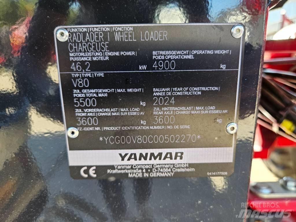 Yanmar V 80 MPV/Redskabsbærere