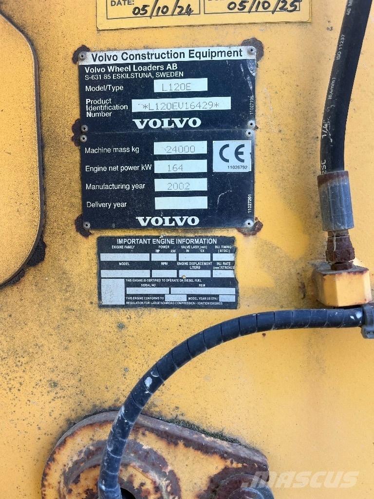 Volvo L 120 E Læssemaskiner på hjul