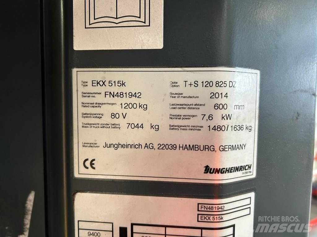 Jungheinrich EKX515k Plukketruck, høj