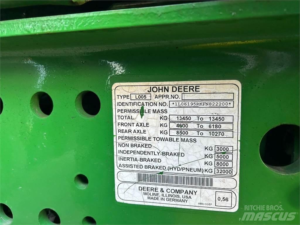 John Deere 6195R Traktorer